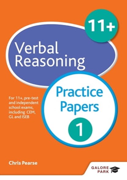 11+ Verbal Reasoning Practice Papers 1, Chris Pearse - Ebook - 9781471849176