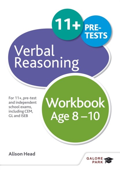 Verbal Reasoning Workbook Age 8-10, Alison Head - Paperback - 9781471849312