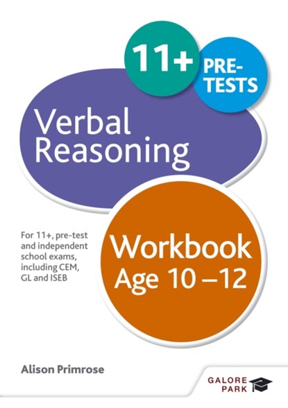 Verbal Reasoning Workbook Age 10-12, Alison Primrose - Paperback - 9781471849336