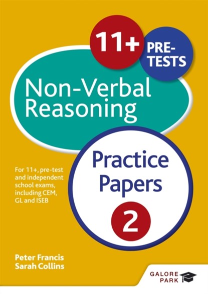 11+ Non-Verbal Reasoning Practice Papers  2, Peter Francis ; Sarah Collins - Paperback - 9781471869075