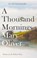 A Thousand Mornings, Mary Oliver - Paperback - 9781472153760