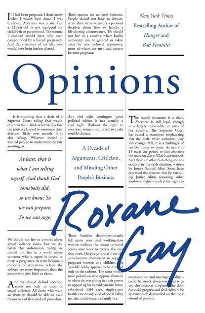 Opinions, Roxane Gay - Paperback - 9781472158642