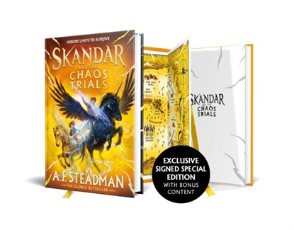 Skandar and the Chaos Trials - Signed Edition, A.F. Steadman - Gebonden - 9781472635594