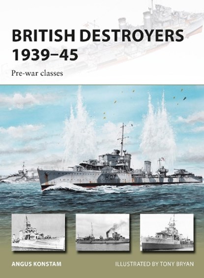 British Destroyers 1939–45, Angus Konstam - Paperback - 9781472816368