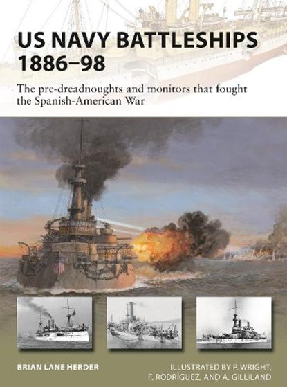 US Navy Battleships 1886–98, Brian Lane Herder - Paperback - 9781472835024