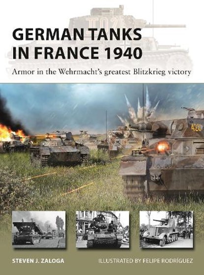 German Tanks in France 1940, Steven J. Zaloga - Paperback - 9781472859440