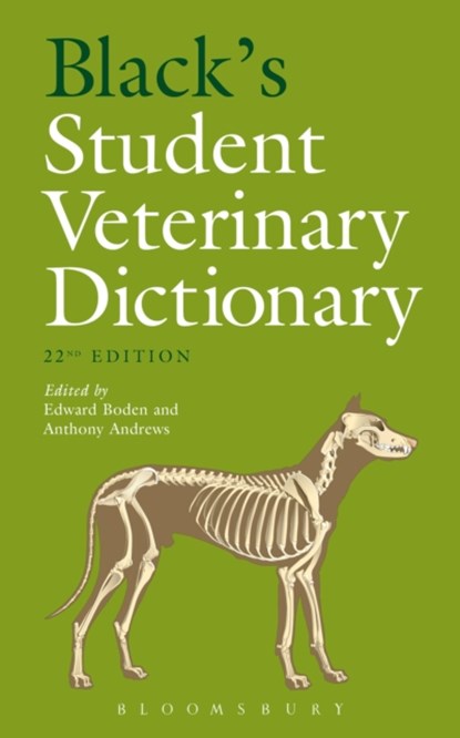 Black's Student Veterinary Dictionary, E. Boden - Paperback - 9781472932020