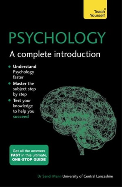 Psychology: A Complete Introduction: Teach Yourself, Sandi Mann - Ebook - 9781473609310