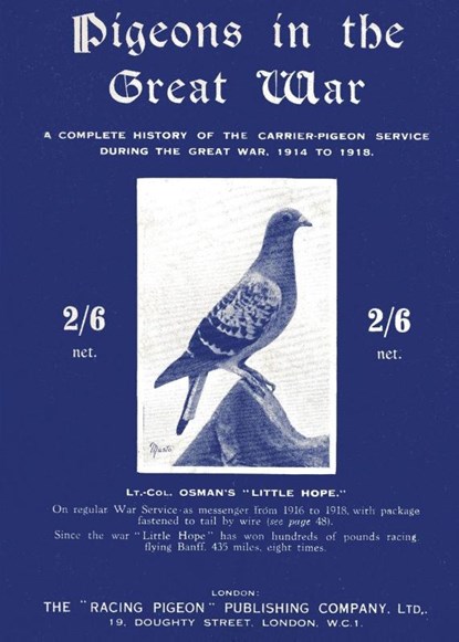 Pigeons in the Great War, Lt -Col A H Osman - Paperback - 9781474537070