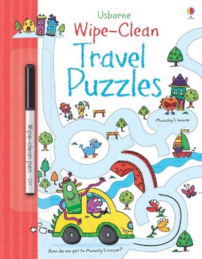 Wipe-clean Travel Puzzles, Jane Bingham - Paperback - 9781474921459