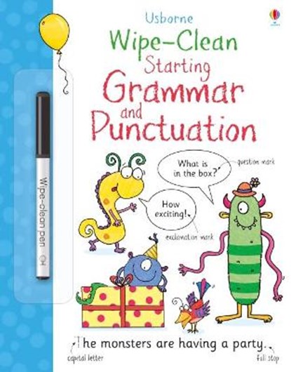 Wipe-clean Starting Grammar and Punctuation, BINGHAM,  Jane (EDFR) - Paperback - 9781474922326