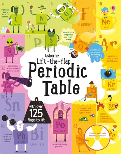 Lift-the-Flap Periodic Table, Alice James - Gebonden - 9781474922661