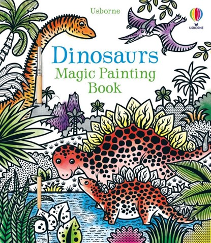 Dinosaurs Magic Painting Book, Lucy Bowman - Paperback - 9781474933421