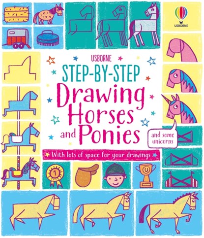 Step-by-step Drawing Horses and Ponies, Fiona Watt - Paperback - 9781474933780