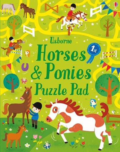 Horses and Ponies Puzzles Pad, TUDHOPE,  Simon - Paperback - 9781474937481