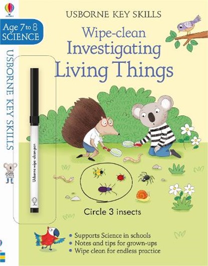 Wipe-Clean Investigating Living Things 7-8, WATSON,  Hannah (EDITOR) - Paperback - 9781474951111