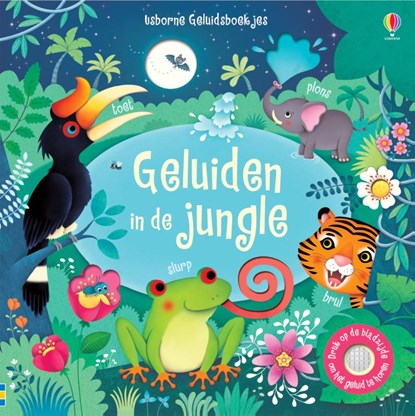 Geluidsboekje – Geluiden in de jungle, niet bekend - Gebonden - 9781474956918