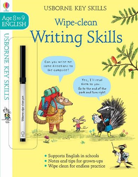 Wipe-clean Writing Skills 8-9
