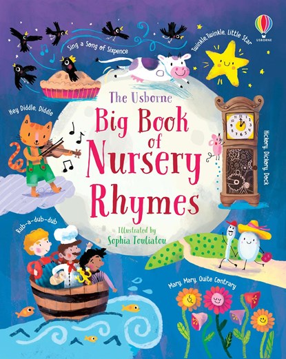 Big Book of Nursery Rhymes, Felicity Brooks - Gebonden - 9781474968324