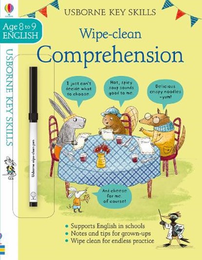 Wipe-Clean Comprehension 8-9, YOUNG,  Caroline - Paperback - 9781474968546