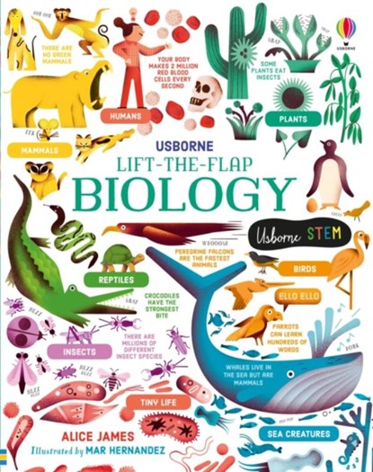 Lift-the-Flap Biology, Alice James - Gebonden - 9781474969154