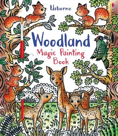 Woodland Magic Painting Book, Brenda Cole - Paperback - 9781474970815