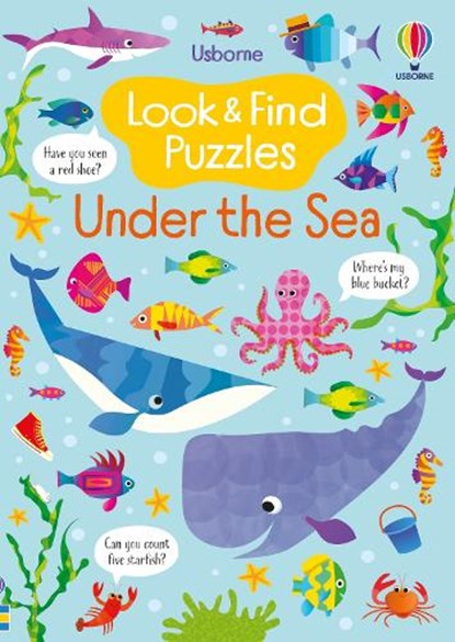 Look and Find Puzzles Under the Sea, Kirsteen Robson - Paperback - 9781474985222