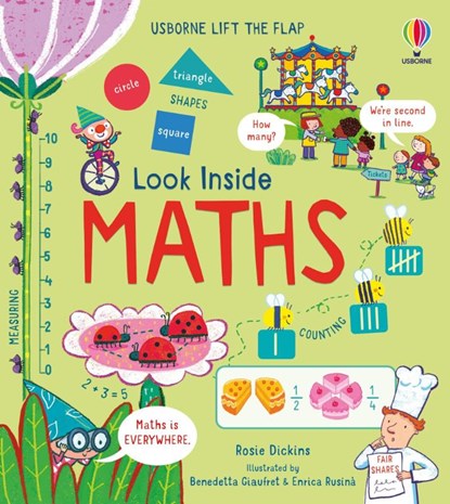 Look Inside Maths, Rosie Dickins - Gebonden - 9781474986304