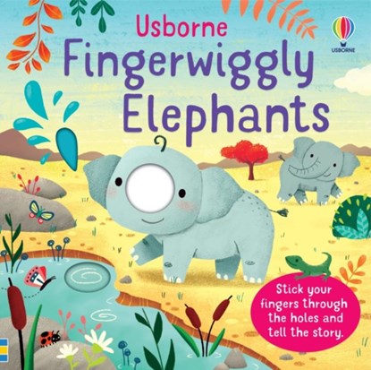 Fingerwiggly Elephants, Felicity Brooks - Gebonden - 9781474986793