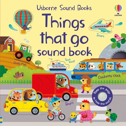 Things That Go Sound Book, Sam Taplin - Gebonden - 9781474990707