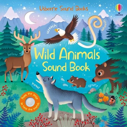 Wild Animals Sound Book, Sam Taplin - Gebonden - 9781474991803