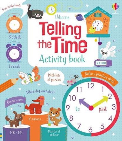 Telling the Time Activity Book, Lara Bryan - Paperback - 9781474995405