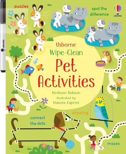 Wipe-Clean Pet Activities, Kirsteen Robson - Paperback - 9781474995658