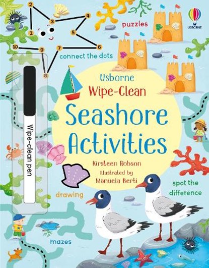 Wipe-Clean Seashore Activities, Kirsteen Robson - Paperback - 9781474995665