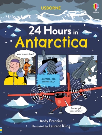 24 Hours in Antarctica, Andy Prentice - Gebonden - 9781474996402