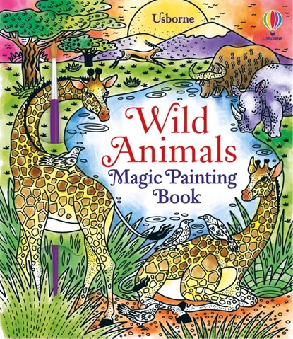 Wild Animals Magic Painting Book, Sam Baer - Paperback - 9781474998536
