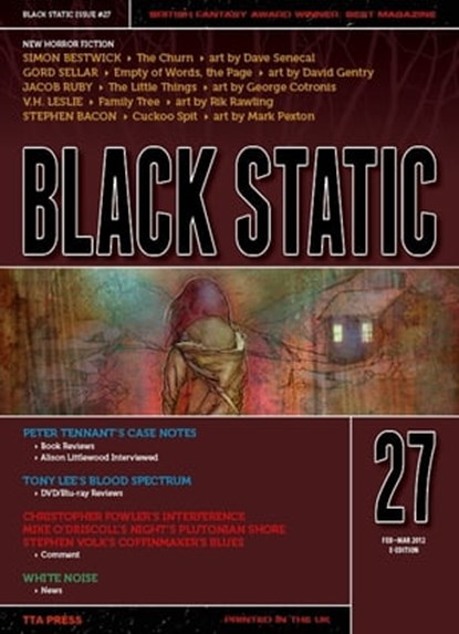 Black Static #27 Horror Magazine, TTA Press - Ebook - 9781476187990