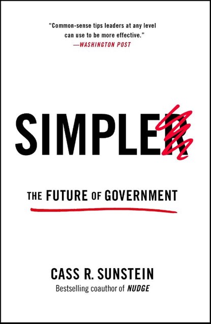 SIMPLER, Cass R. Sunstein - Paperback - 9781476726601
