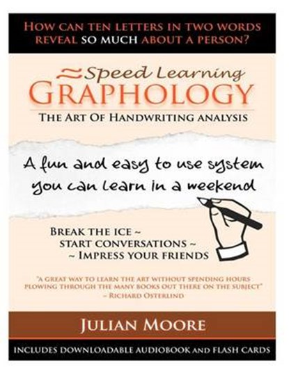 Graphology, MOORE,  Julian - Paperback - 9781479395101