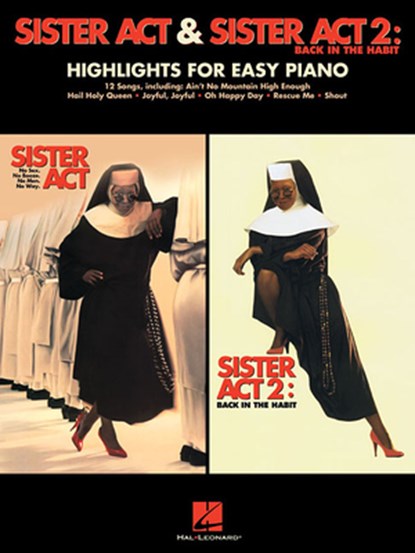 SISTER ACT & SISTER ACT 2 BACK, Hal Leonard Corp - Paperback - 9781480343115
