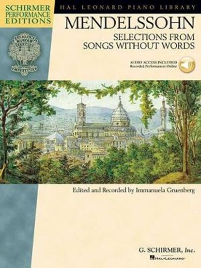 Mendelssohn Selections from Songs Without Words, GRUENBERG,  Immanuela - Overig - 9781480360273