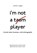 I'M Not a Taem Player, James Page - Gebonden - 9781480864405