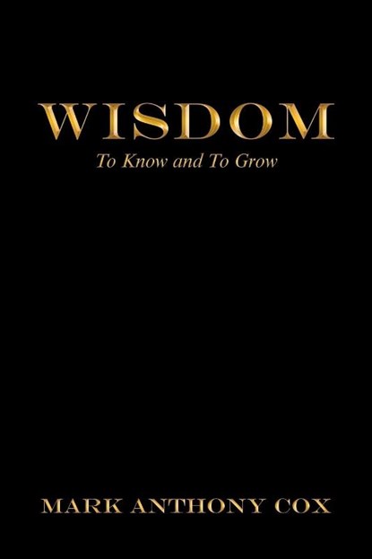 Wisdom, Mark Anthony Cox - Paperback - 9781480881808
