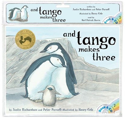 AND TANGO MAKES 3 BOOK & CD/E, Justin Richardson ; Peter Parnell - Paperback - 9781481449946