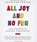 All Joy and No Fun, SENIOR,  Jennifer - Overig - 9781482991376