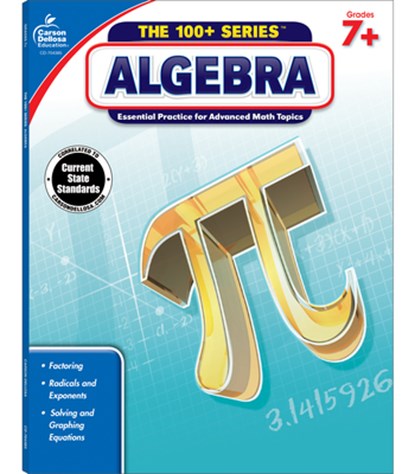 Algebra, Grades 7 - 9: Volume 2, Carson Dellosa Education - Paperback - 9781483800776