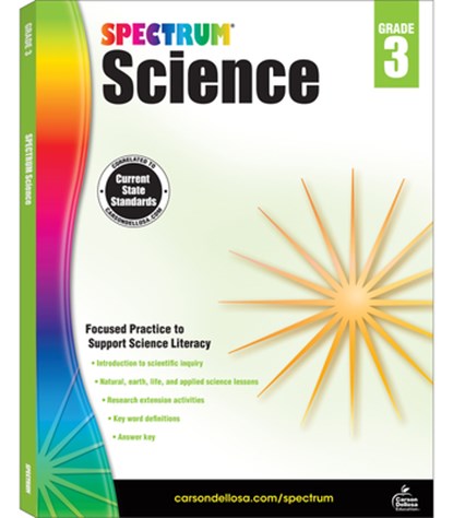 Spectrum Science, Grade 3: Volume 55, Spectrum - Paperback - 9781483811673