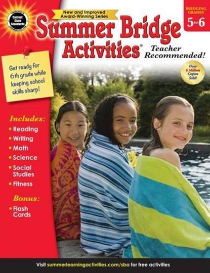Summer Bridge Activities Grades 5 to 6, Summer Bridge Activities - Paperback - 9781483815855