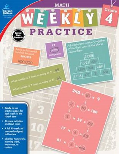 Math, Grade 4, FLORA,  Christy M. - Paperback - 9781483827971