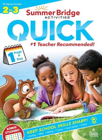 Summer Bridge Activities(r) Quick, Grades 2 - 3, Summer Bridge Activities - Paperback - 9781483862804